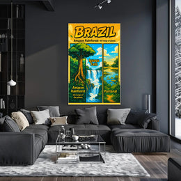 Discover Brazil's Natural Wonders Poster