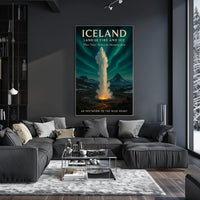 Iceland Land of Fire and Ice Poster