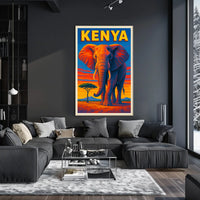Majestic Kenya Poster