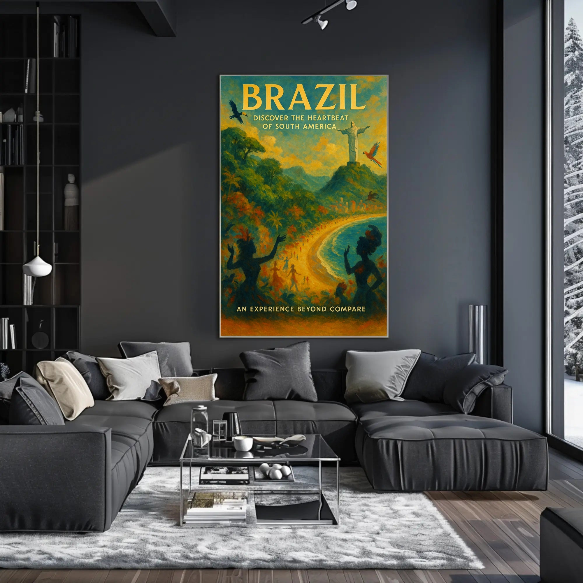 Discover Brazil Poster