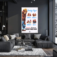 Smokey Bear's Fire Prevention Message Poster PosterGoat