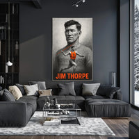 Jim Thorpe Athletic Legend Poster
