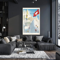Winter in Switzerland Poster PosterGoat
