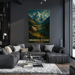 Wrangell-St. Elias, Alaska Poster