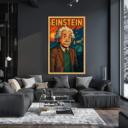 Einstein Theoretical Physicist Poster