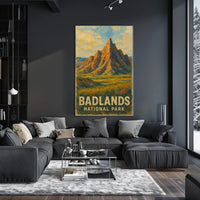 Badlands National Park Poster