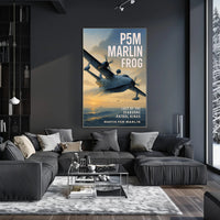 Martin P5M Marlin Last of the Seaborne Patrol Kings Poster PosterGoat