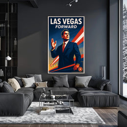 Las Vegas Forward Poster PosterGoat