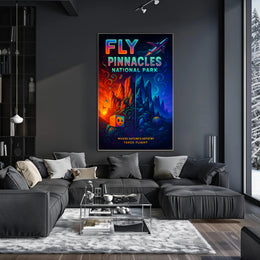 Fly Pinnacles National Park Art Print