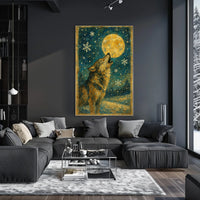 Howling At The Moon Poster