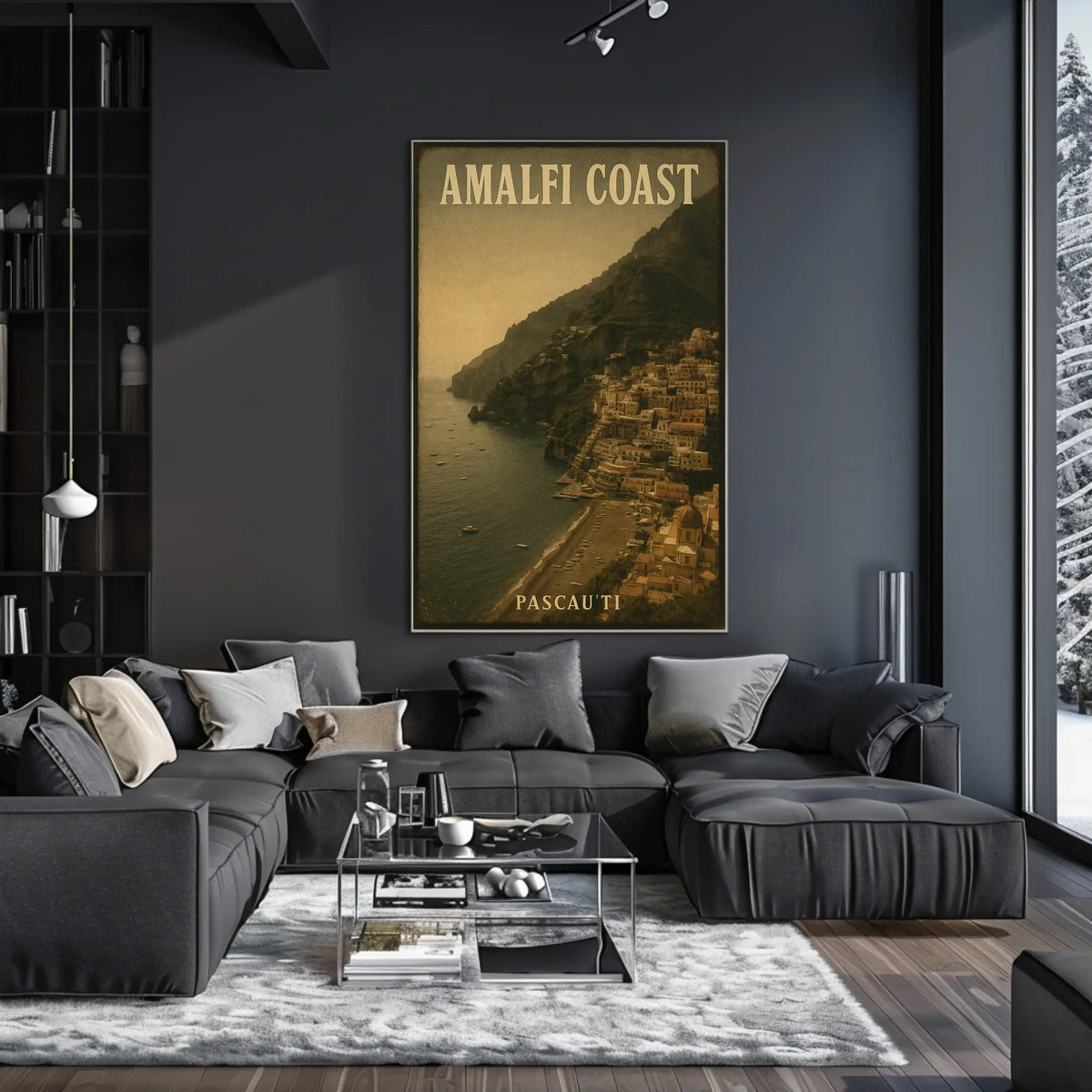 Amalfi Coast Scenic Beauty Poster