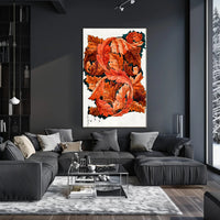 Autumn Leaves Artistry Poster