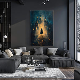 Mystical Journey Surreal Fantasy or Mythology Poster