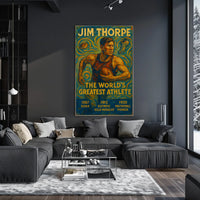 Jim Thorpe Legendary Athlete Jim Thorpe Poster