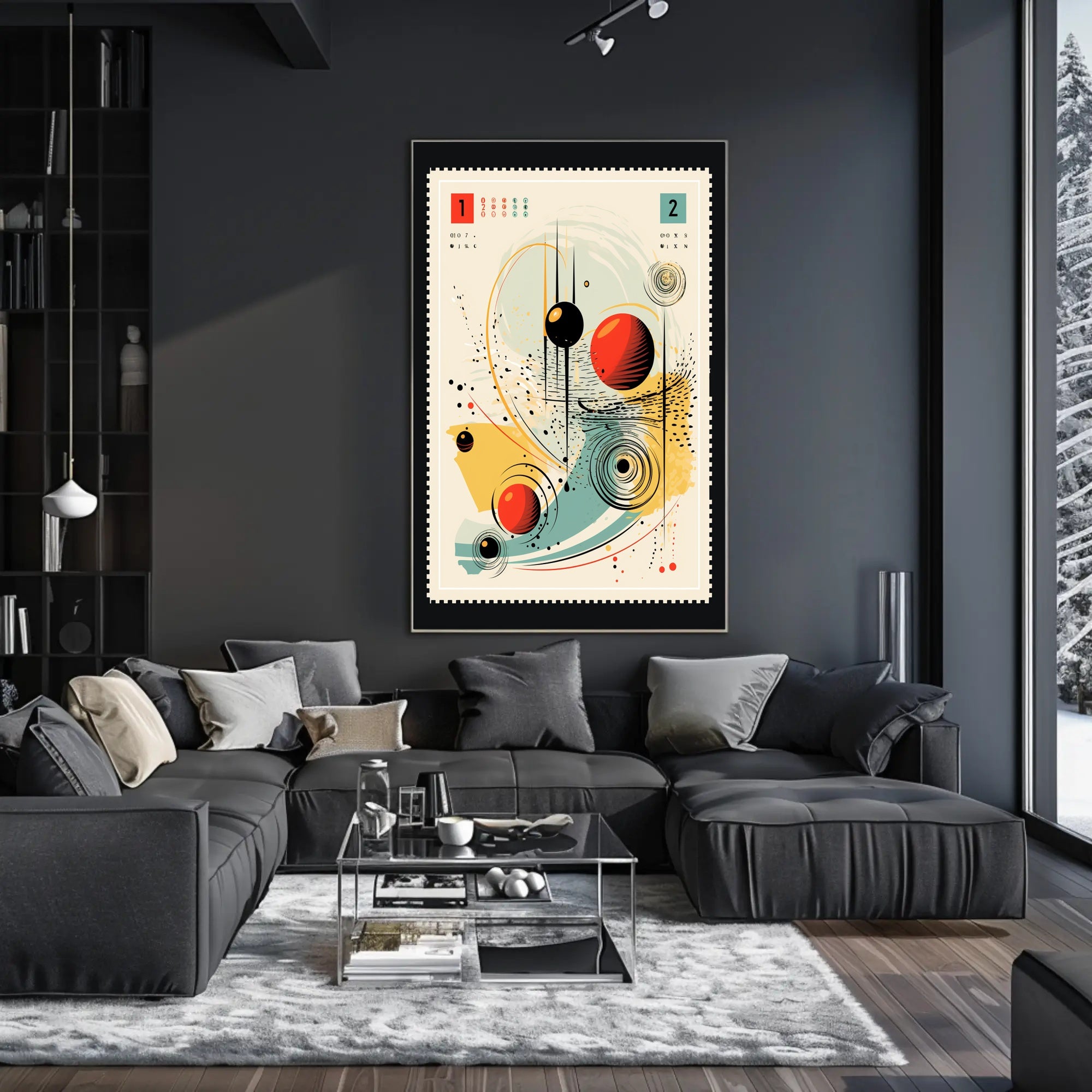 Abstract Cosmic Design Abstract Poster