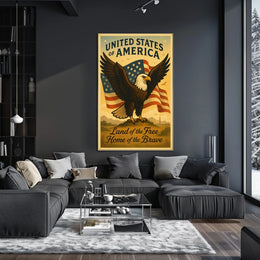 United States of America Patriotic Poster