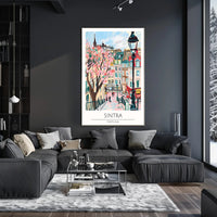 Charming Streets of Sintra Poster PosterGoat