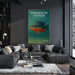 Firemouth Cichlid A Jewel Of The Poster