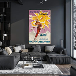 Snowful Gumful Funful Norway Poster