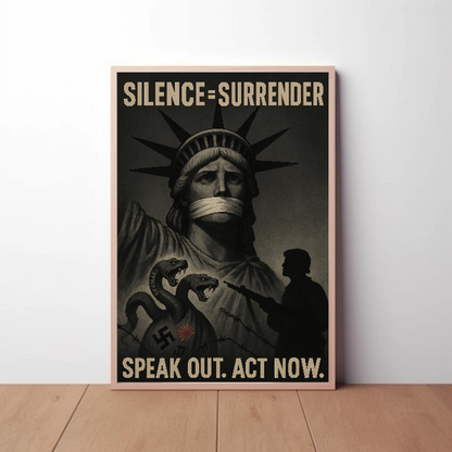 Liberty in Peril: Act Now Political Propaganda Poster