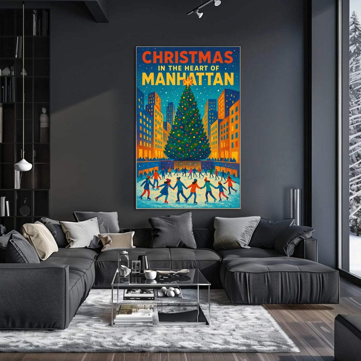 Christmas in the Heart of Manhattan Poster
