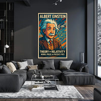 Albert Einstein Theory Of Relativity Poster