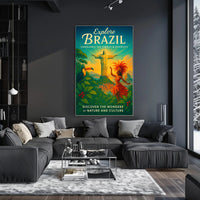 Explore Brazil Poster