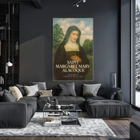 Saint Margaret Mary Alacoque Poster