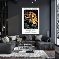 William Morris Leopard Art: Cultural or Heritage Poster