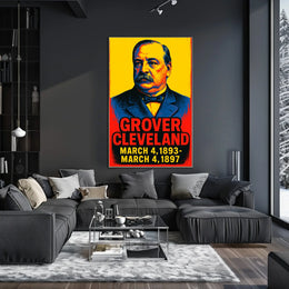 Grover Cleveland Presidential Term Poster