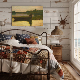 Serene Solitude: Impressionistic Tranquility Artistic Poster