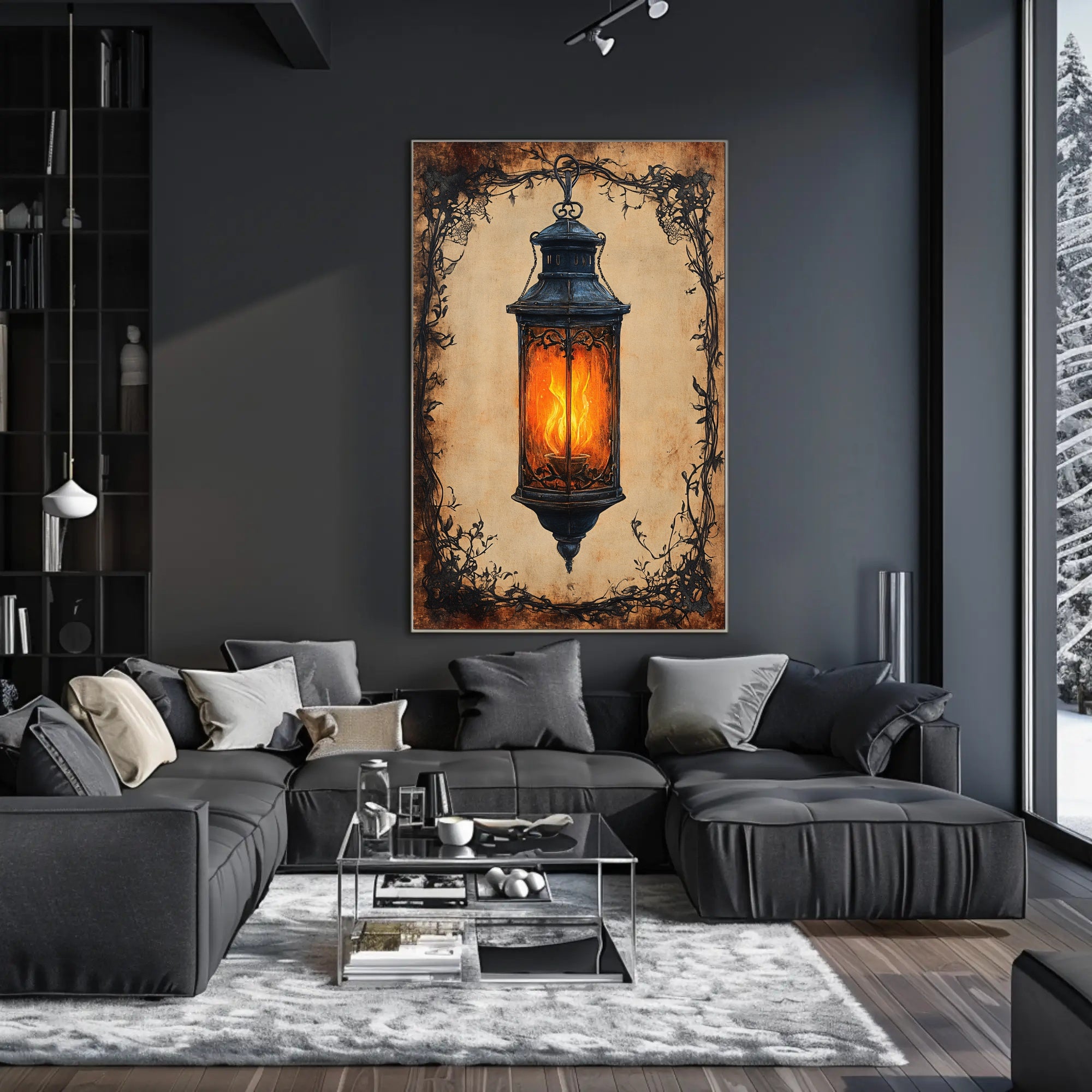 The Enchanted Lantern Poster