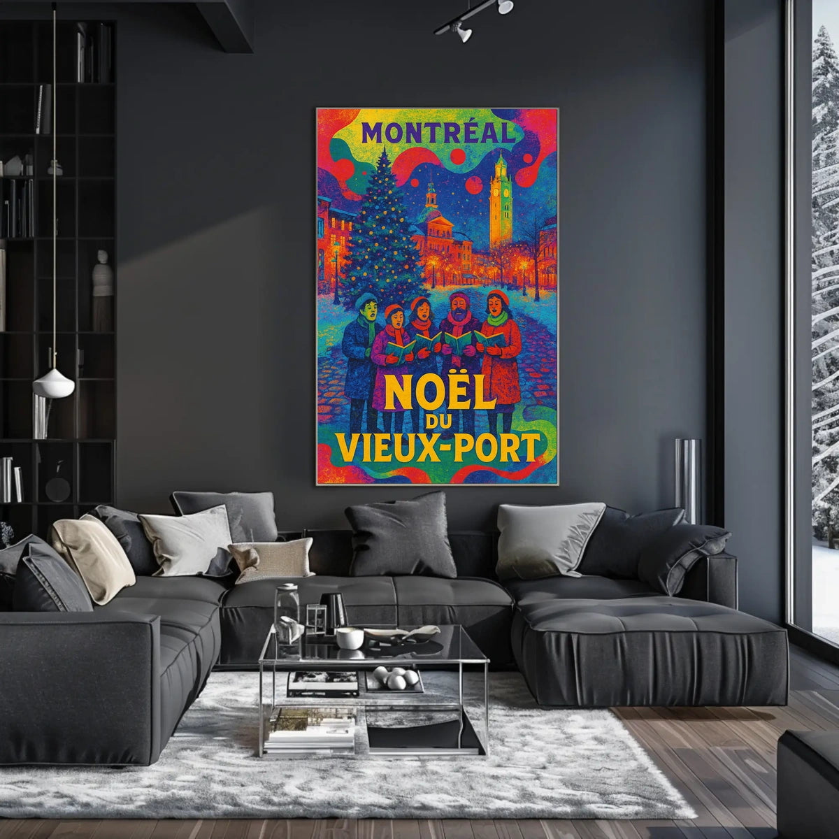 Noël du Vieux-Port Montréal Poster
