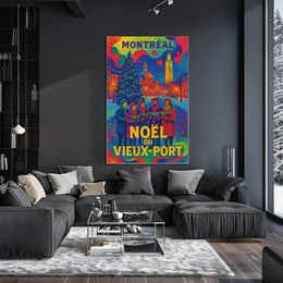 Noël du Vieux-Port Montréal Poster