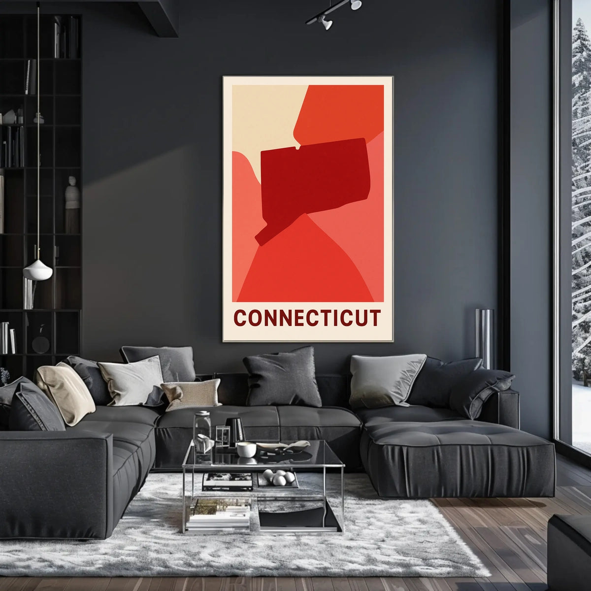 Connecticut A Vibrant Representation Poster