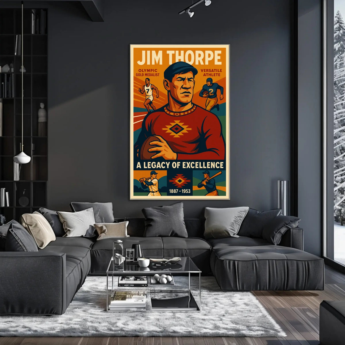 Jim Thorpe Legacy Excellence Poster