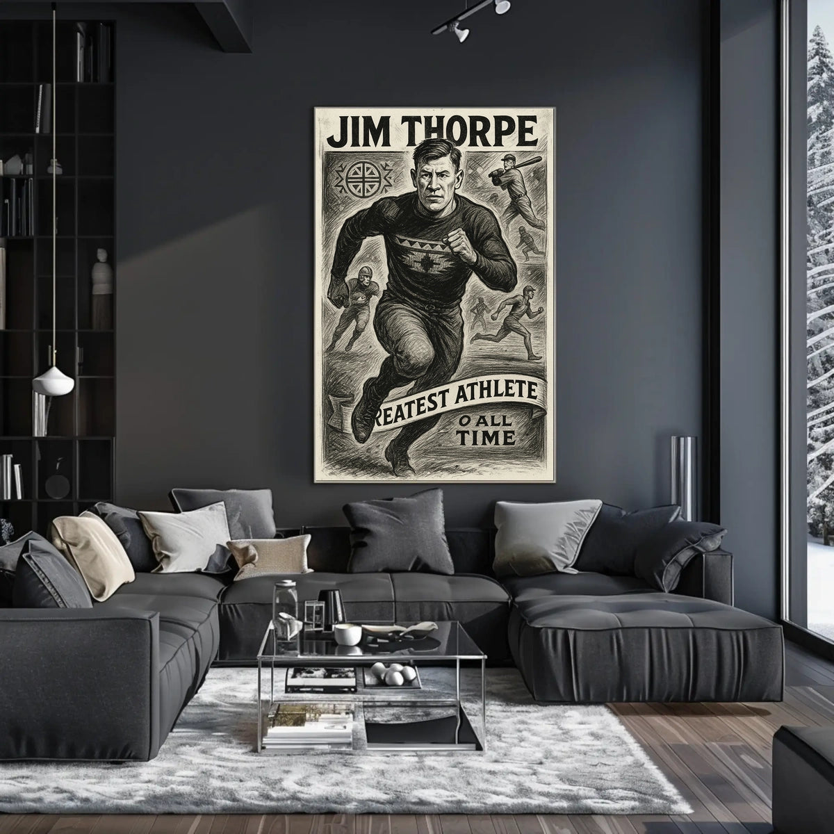 Celebrating a Legendary Athlete Poster