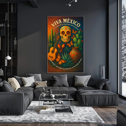 Viva México: Celebrate Heritage with Cultural or Heritage Poster