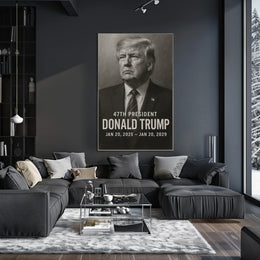 Donald Trump 47th President Poster