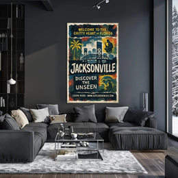 Discover Jacksonville Poster