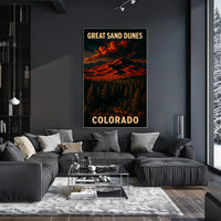 Great Sand Dunes of Colorado Poster