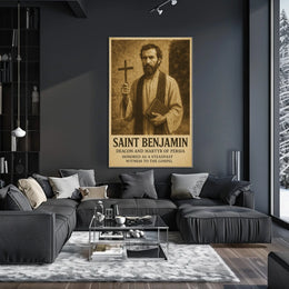 Saint Benjamin Deacon And Martyr Of Poster