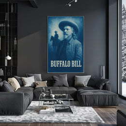 Buffalo Bill Western Cowboy Cultural or Heritage Poster