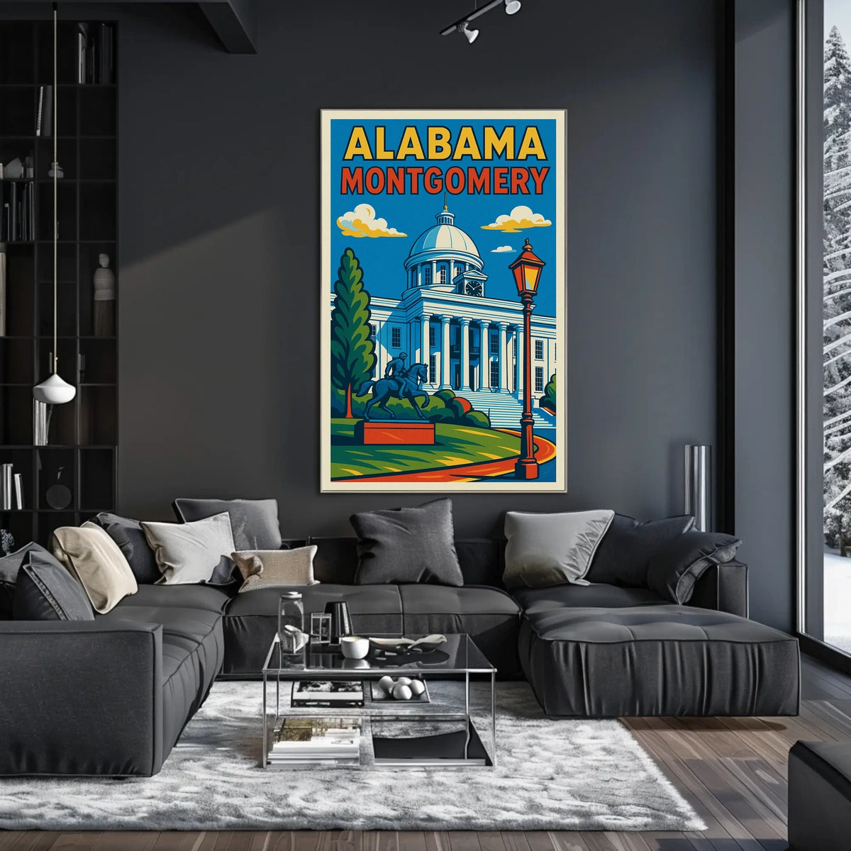 Alabama Montgomery Poster