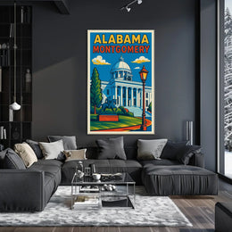Alabama Montgomery Poster