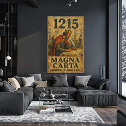 Magna Carta 1215 Poster