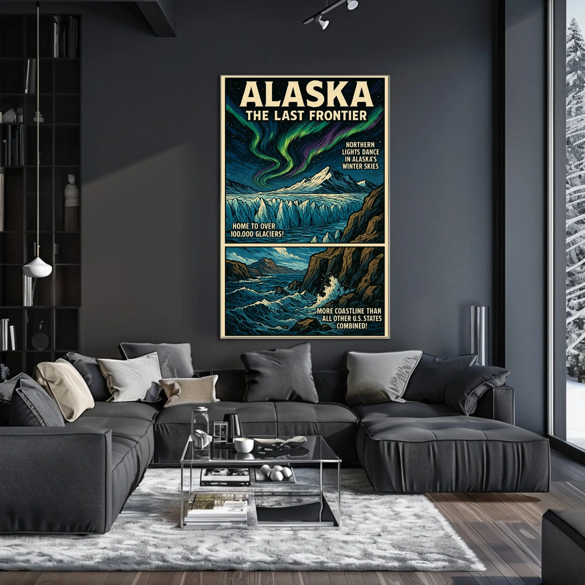 Alaska The Last Frontier Poster