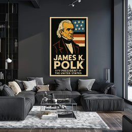 James K. Polk 11th President Poster