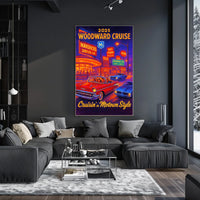 2025 Woodward Cruise Poster