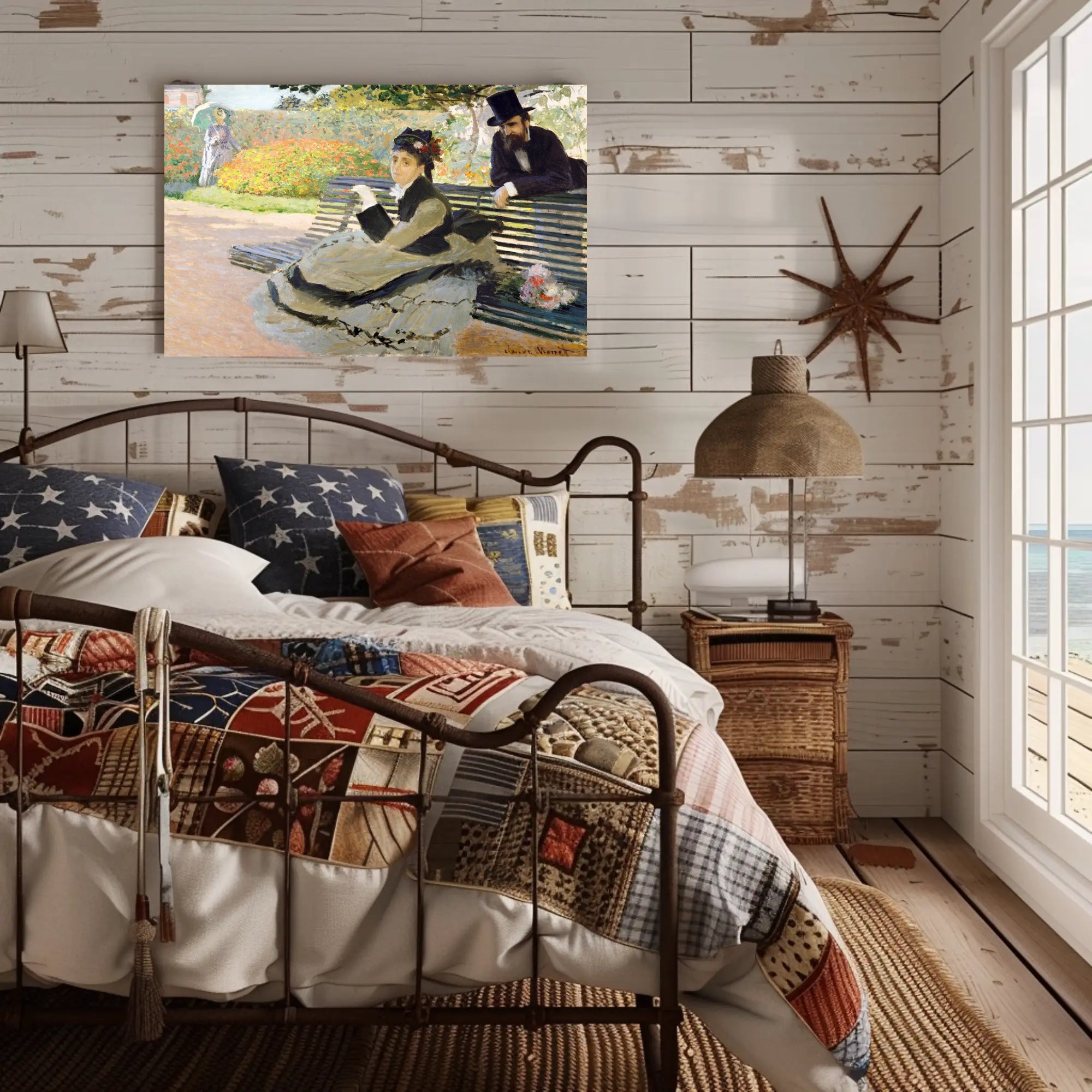 Afternoon in the Garden Poster